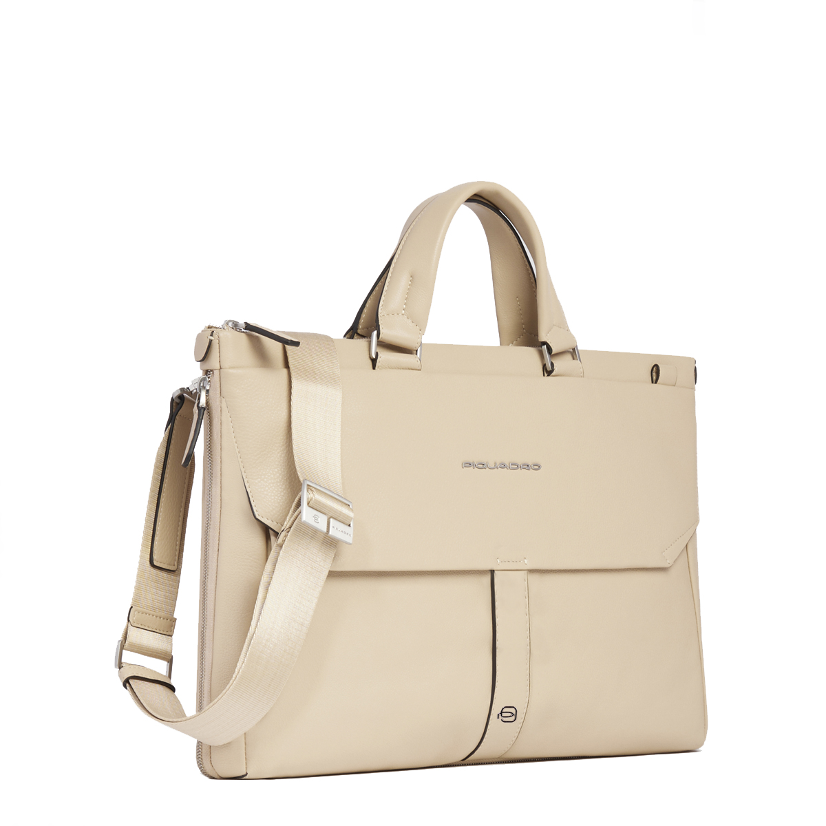 Piquadro Cartella Than Porta PC 15.6" Beige - 2 Piquadro Cartella Than Porta PC 15.6" Beige - 2