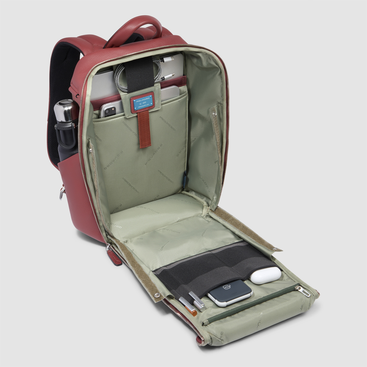 Piquadro Zaino Than Porta PC 13.3" Arancione - 4 Piquadro Zaino Than Porta PC 13.3" Arancione - 4