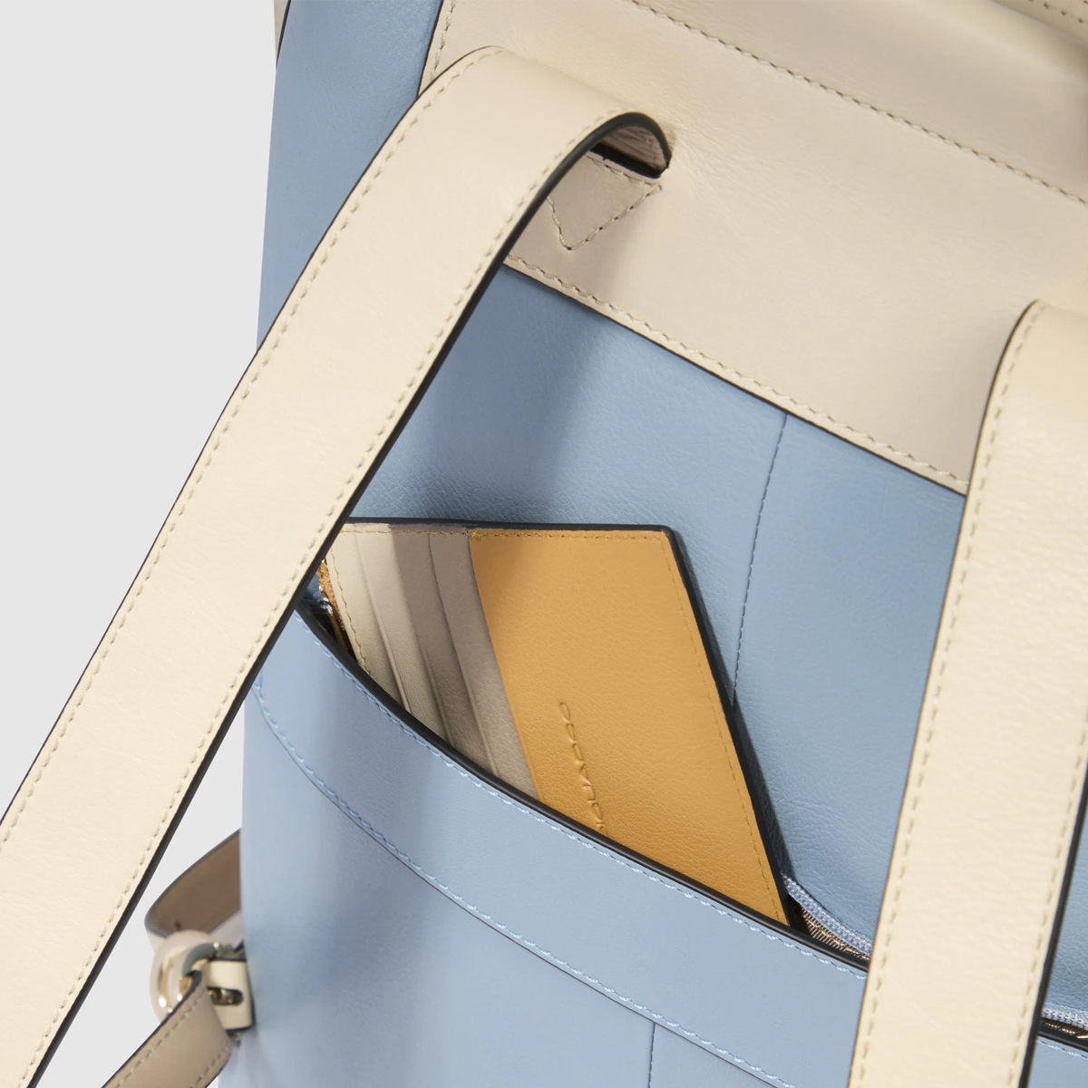 Piquadro Zaino Circle Porta PC 14" Azzurro Beige2 - 5 Piquadro Zaino Circle Porta PC 14" Azzurro Beige2 - 5