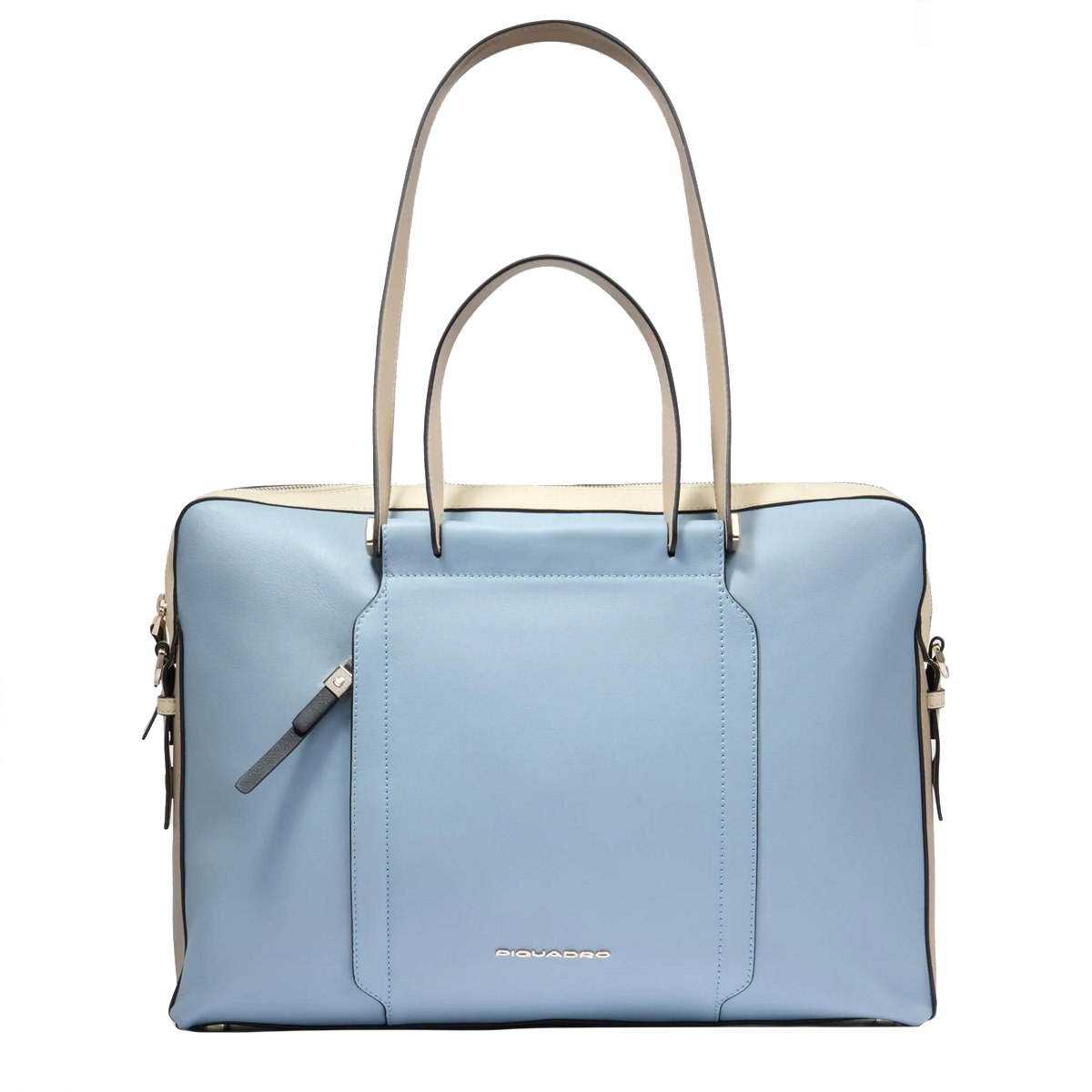 Piquadro Cartella Circle Porta PC 15.6" Azzurro Beige2 - 1 Piquadro Cartella Circle Porta PC 15.6" Azzurro Beige2 - 1