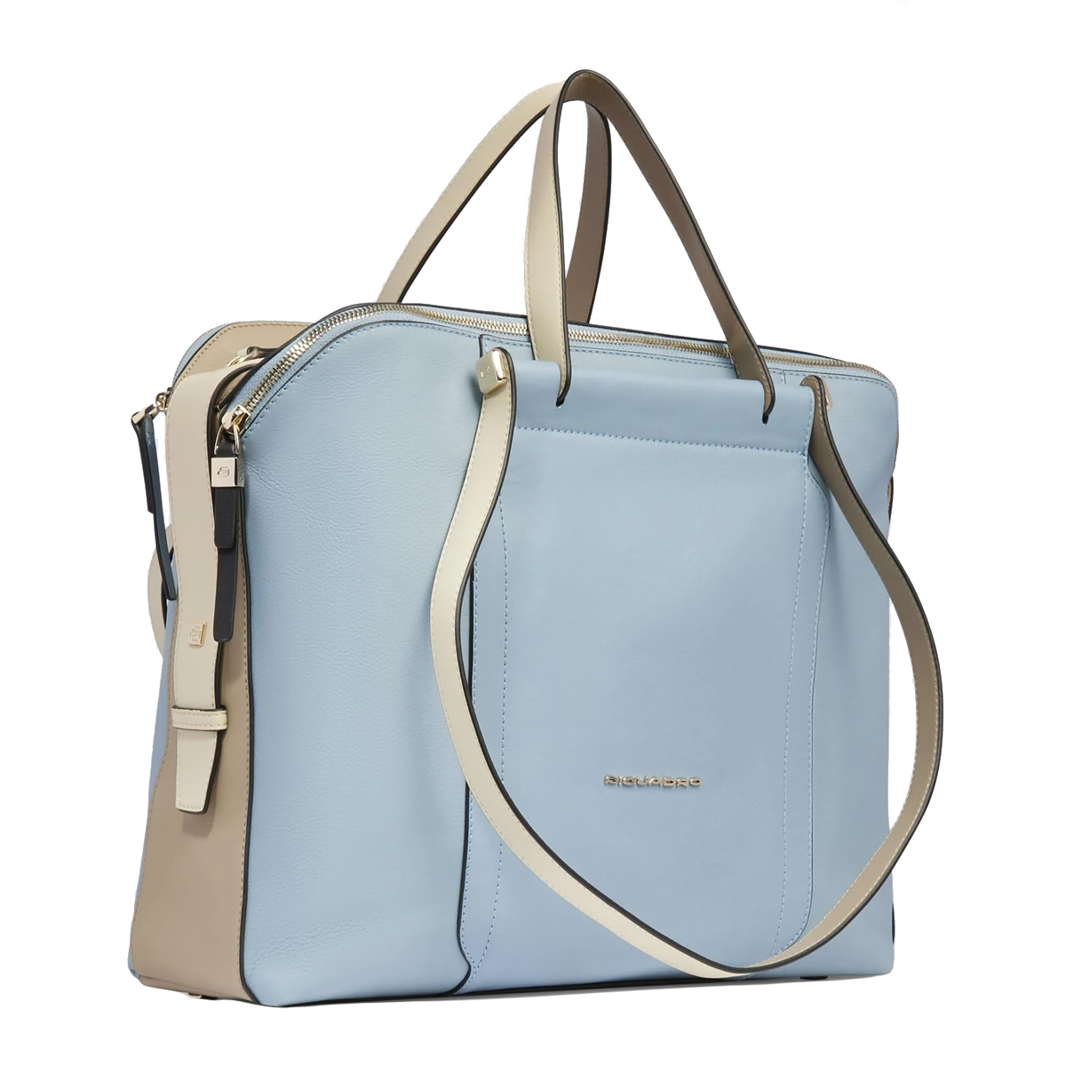 Piquadro Cartella Porta PC 14" Circle Azzurro Beige2 - 2 Piquadro Cartella Porta PC 14" Circle Azzurro Beige2 - 2
