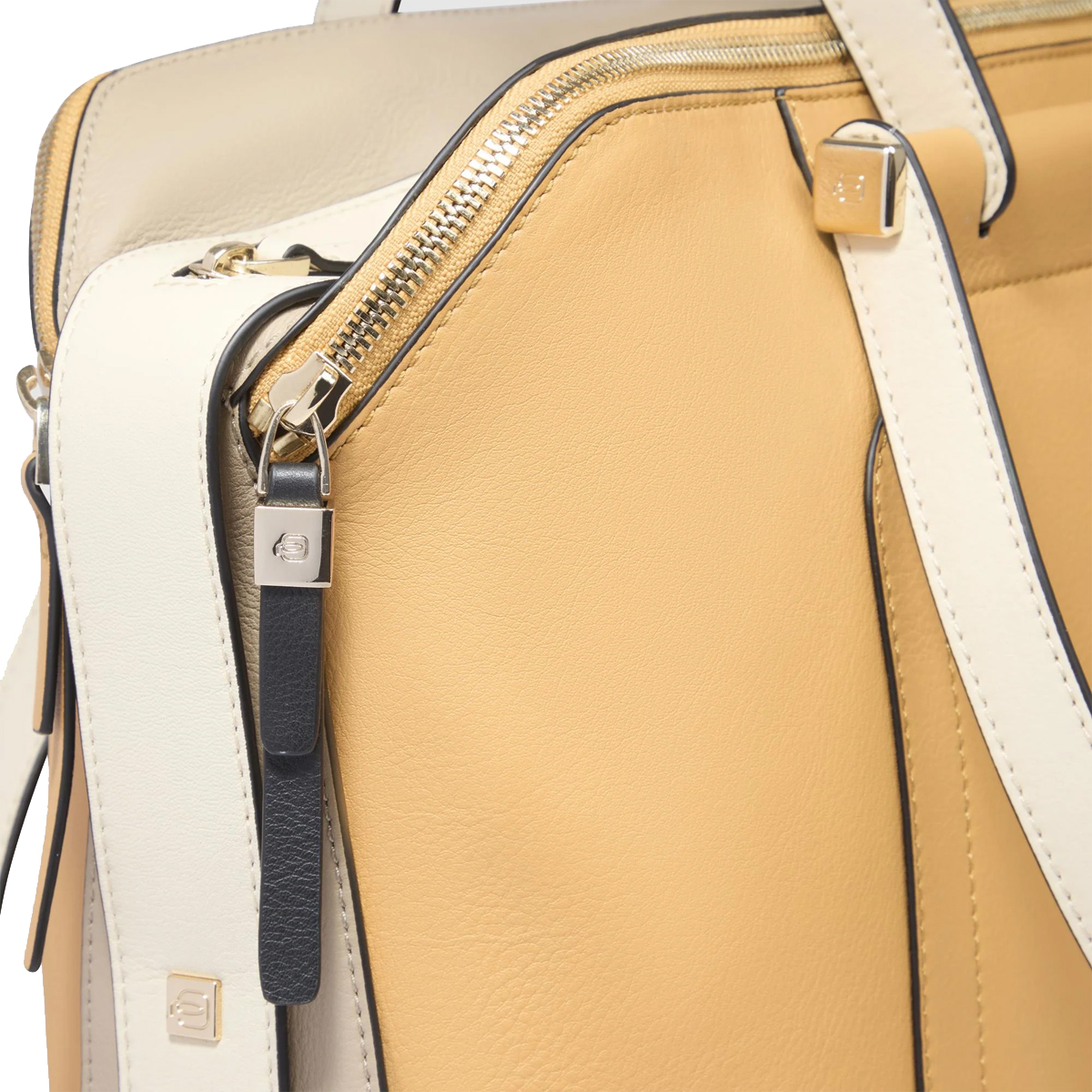 Piquadro Cartella Porta PC 14" Circle Giallo Beige - 5 Piquadro Cartella Porta PC 14" Circle Giallo Beige - 5