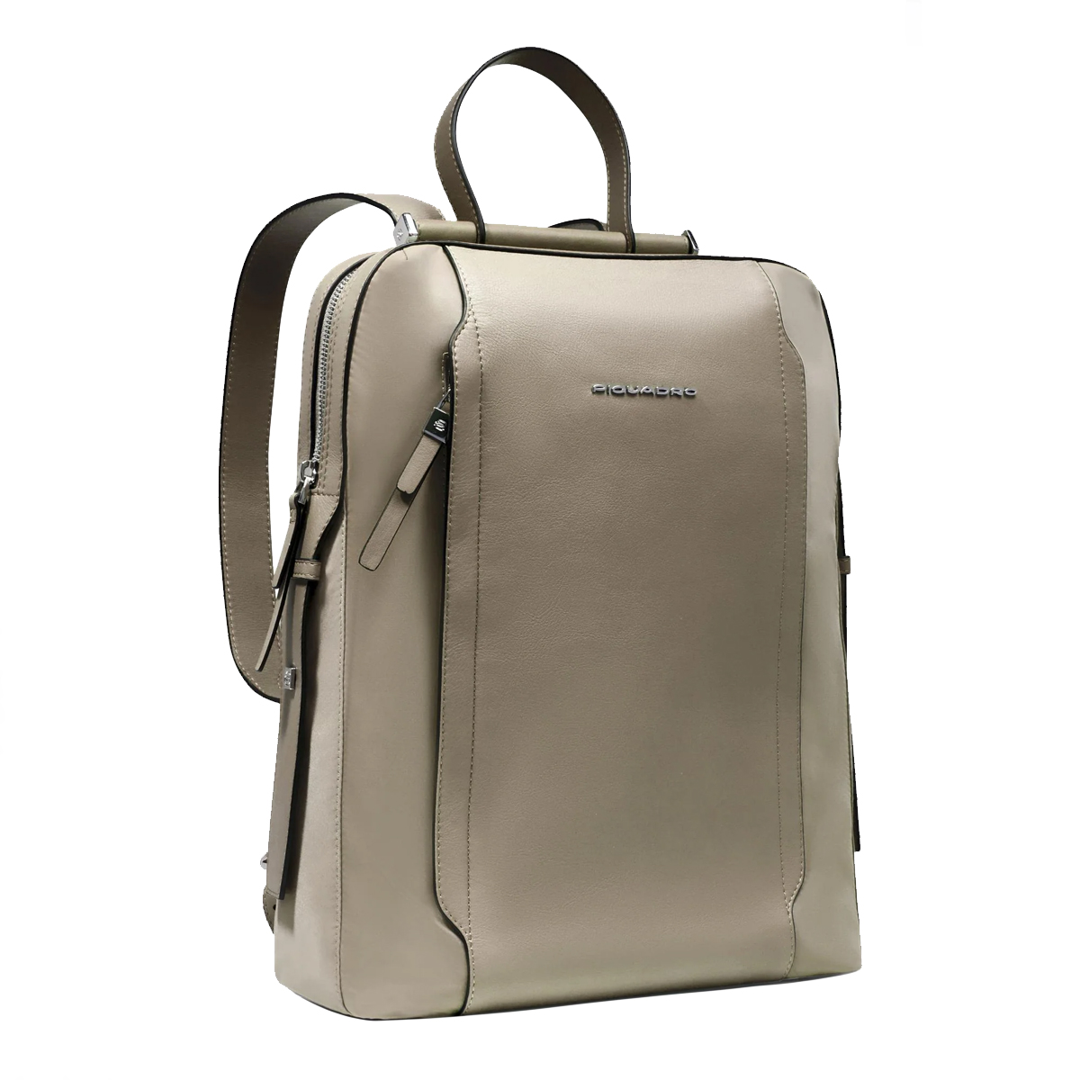 Piquadro Zaino Lyra Porta PC 14" Beige - 2
