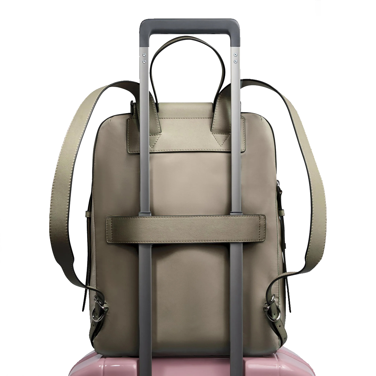 Piquadro Zaino Lyra Porta PC 14" Beige - 3