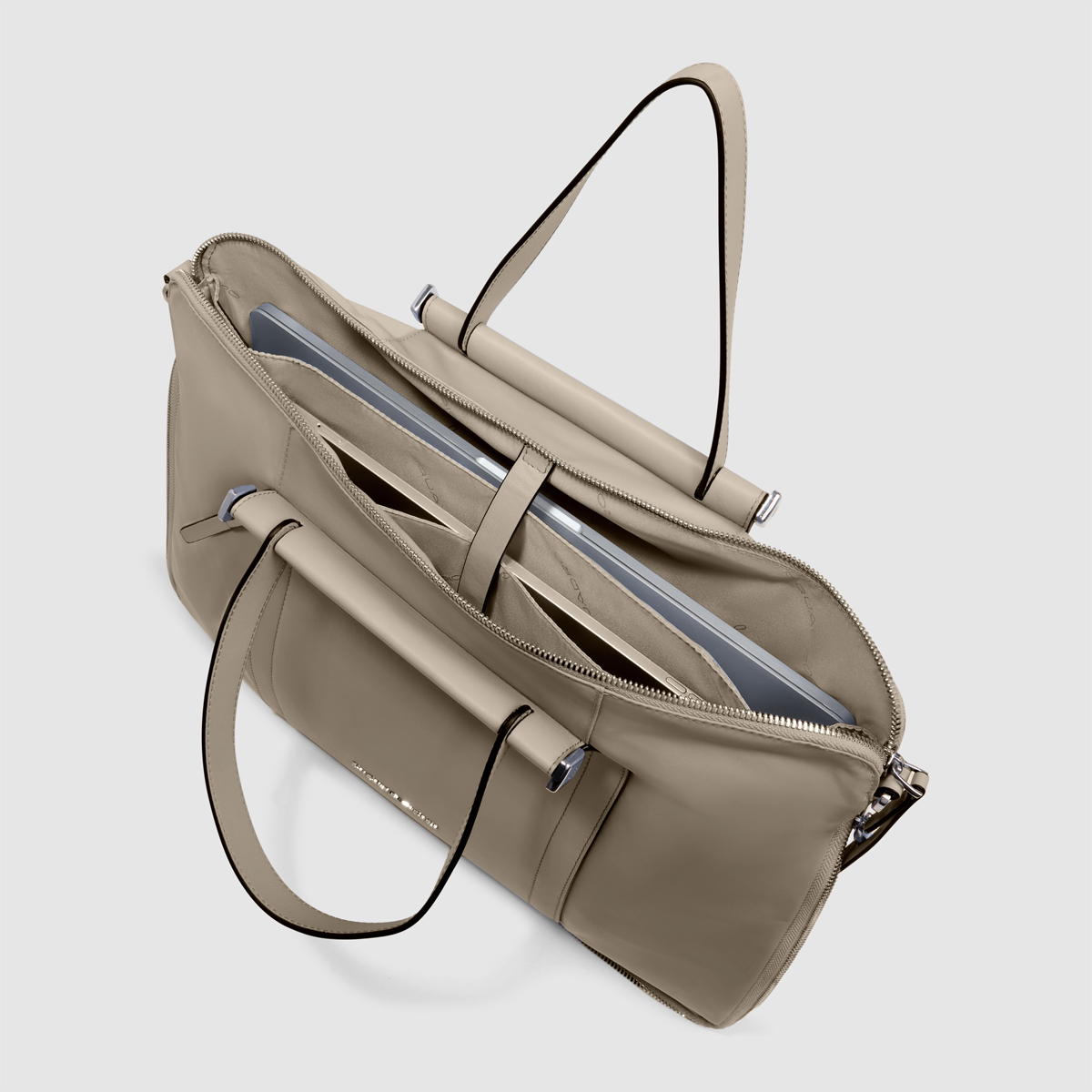 Piquadro Cartella Porta PC 15.6" Lyra Exp. Beige - 4