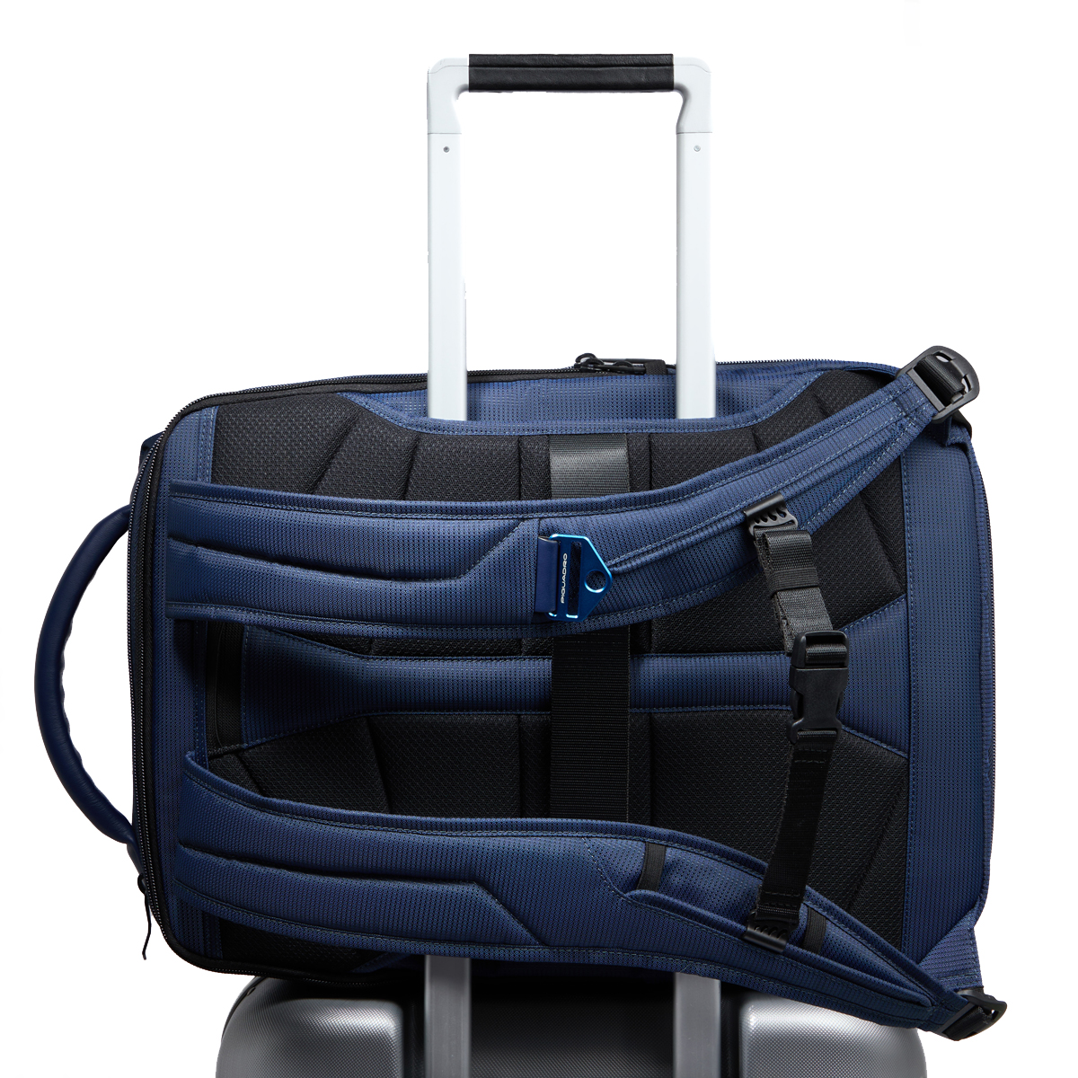 Piquadro Zaino PQ-Eath Porta PC 17" Exp. Blu - 4