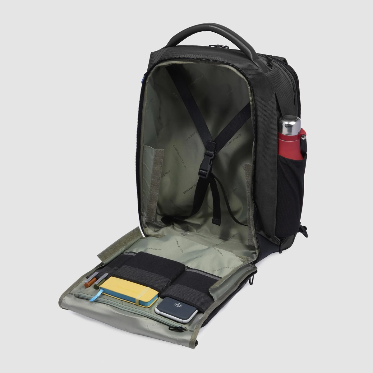 Piquadro Zaino PQ-Eath Porta PC 17" Exp. Nero - 5