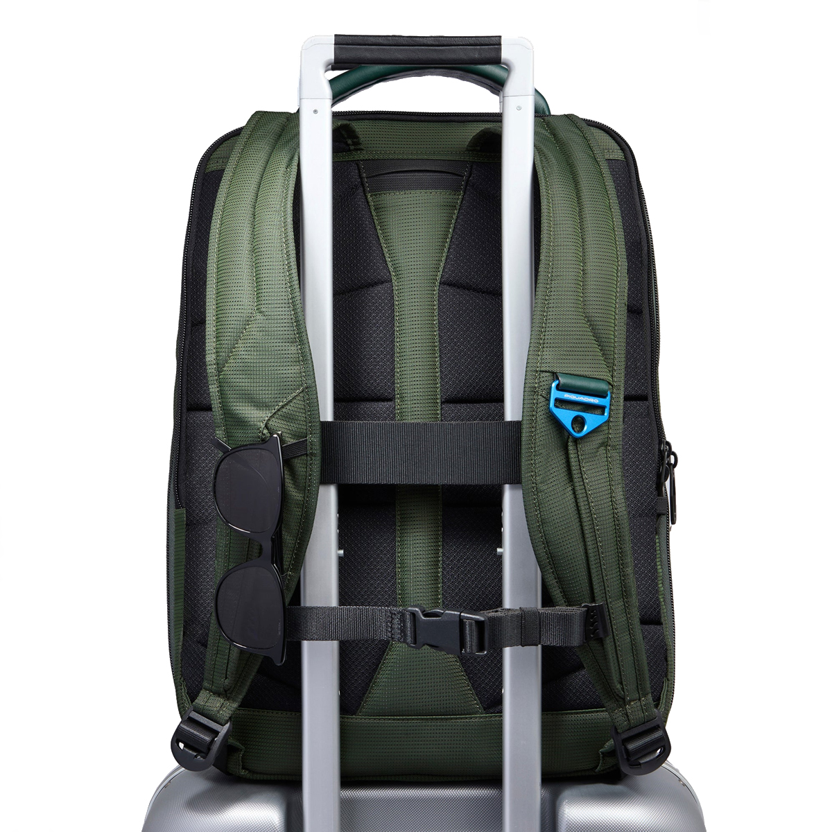 Piquadro Zaino PQ-Eath Porta PC 17" Exp. Verde - 3