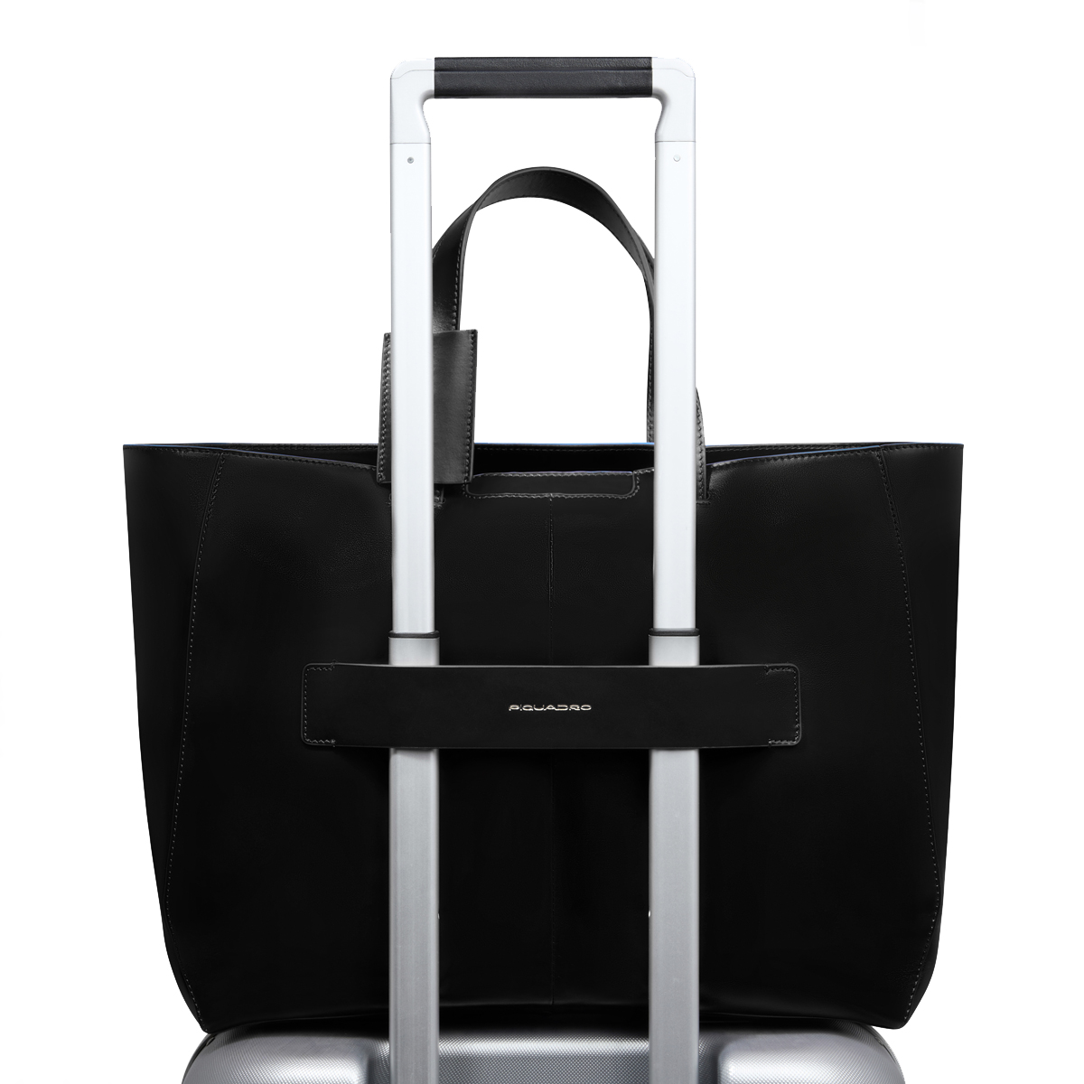 Piquadro Shopping Bag Blue Square Porta PC 15.6" Nero - 3