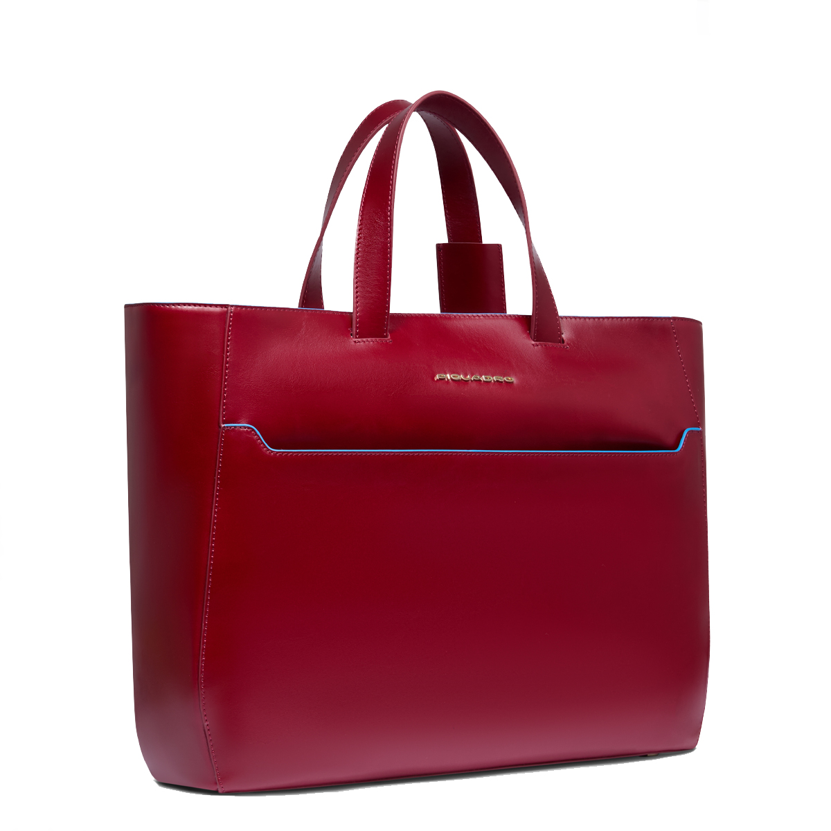 Piquadro Shopping Bag Blue Square Porta PC 15.6" Rosso - 2 Piquadro Shopping Bag Blue Square Porta PC 15.6" Rosso - 2
