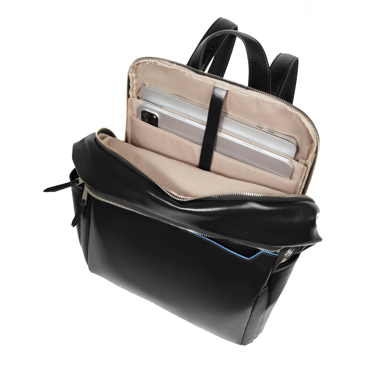 Piquadro Zainetto Blue Square Porta PC 14" Nero - 7 Piquadro Zainetto Blue Square Porta PC 14" Nero - 7