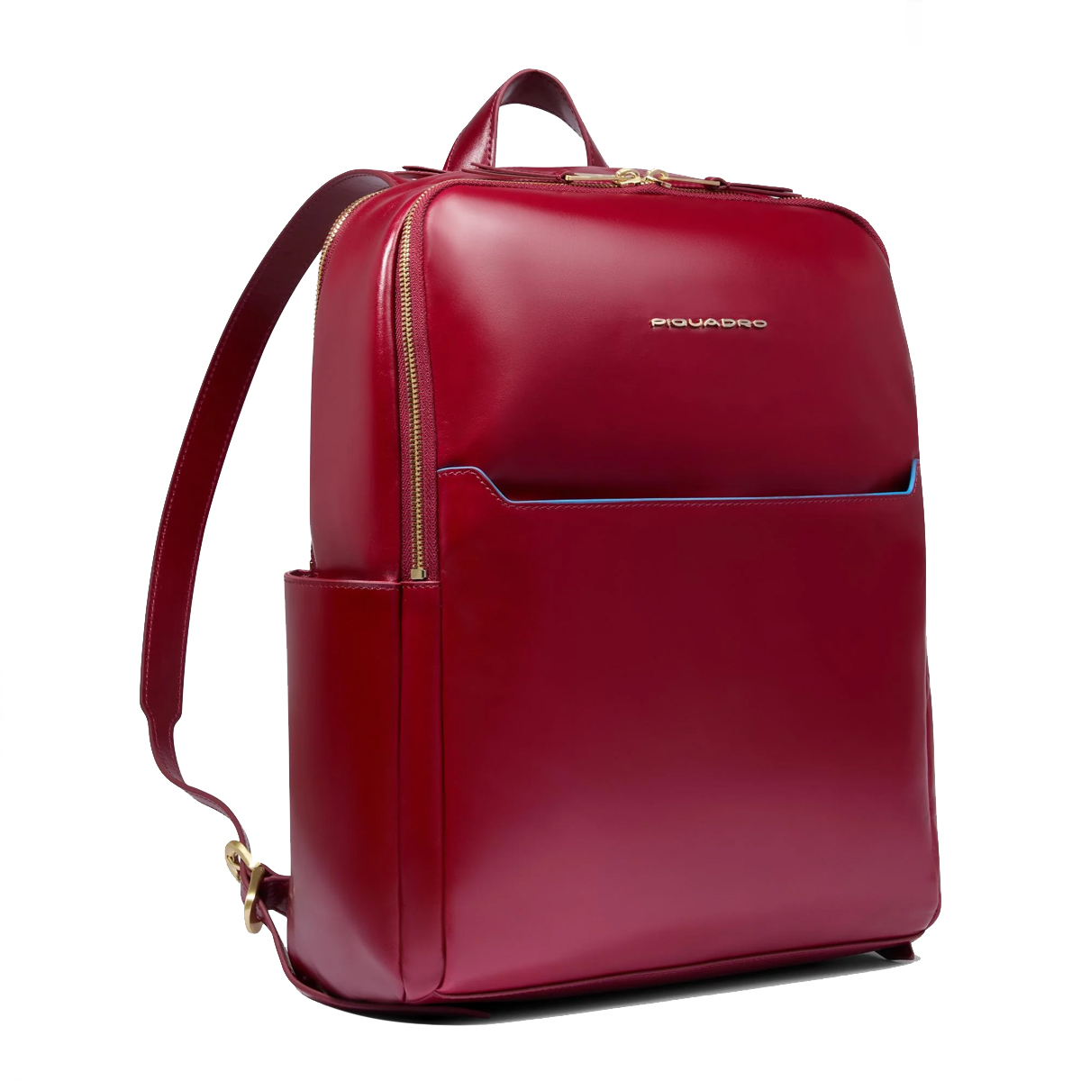 Piquadro Zainetto Blue Square Porta PC 14" Rosso - 2 Piquadro Zainetto Blue Square Porta PC 14" Rosso - 2