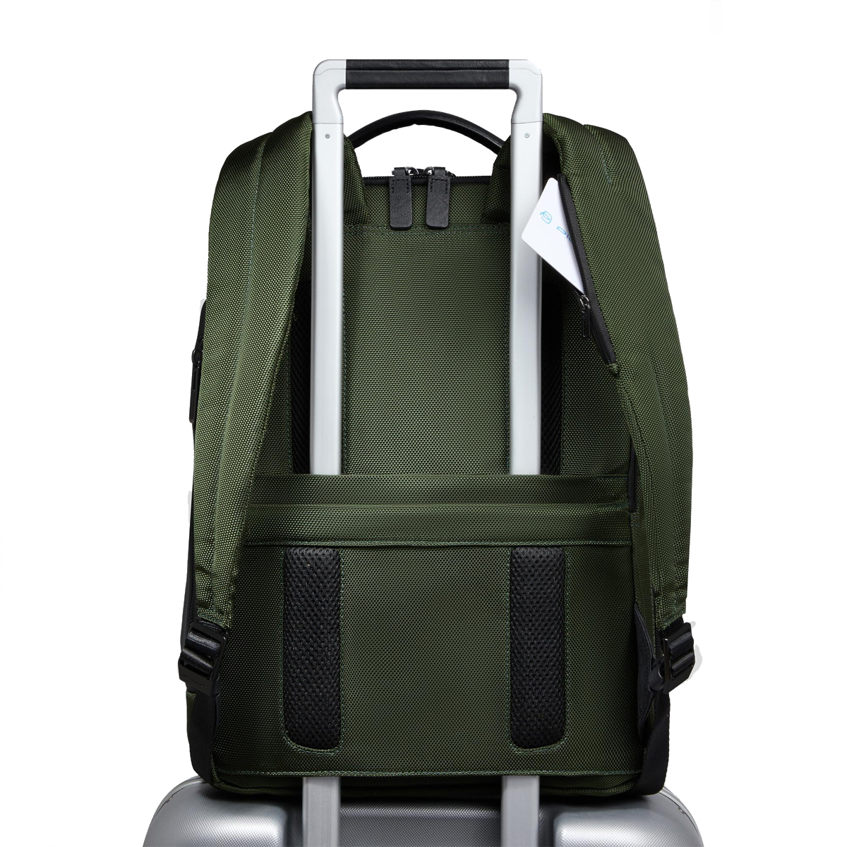 Piquadro Zaino Porta PC Brief 2 15.6 in tessuto riciclato - 3