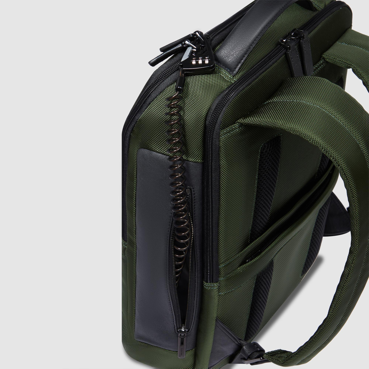 Piquadro Zaino Porta PC Brief 2 15.6 in tessuto riciclato - 4