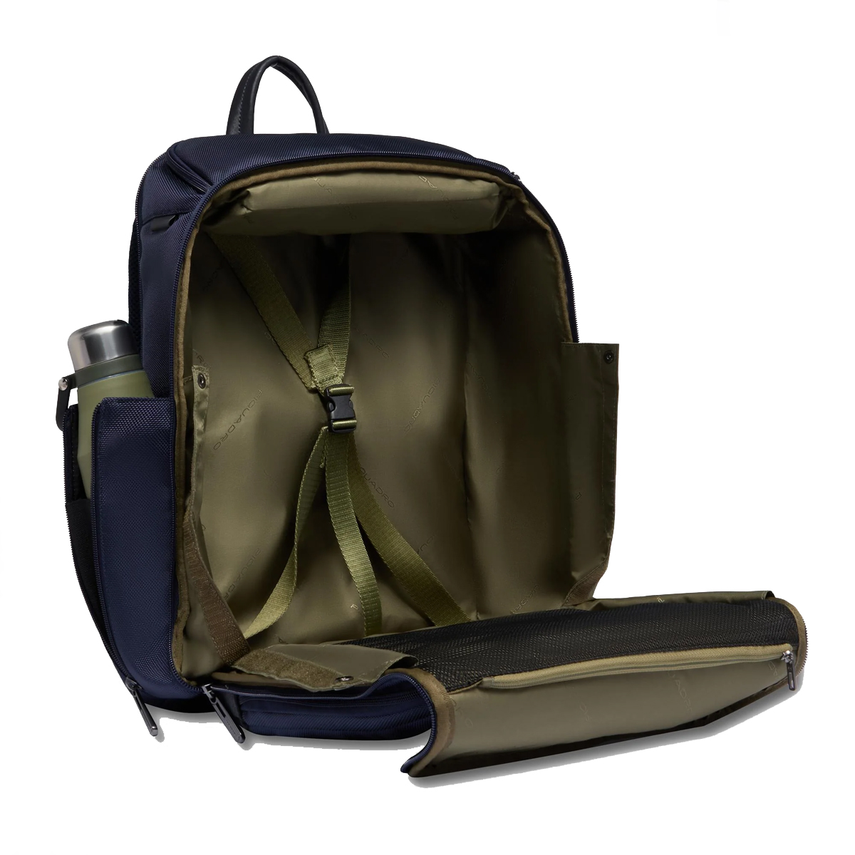 Piquadro Zaino da viaggio Brief Porta PC 15.6" Blu - 5 Piquadro Zaino da viaggio Brief Porta PC 15.6" Blu - 5