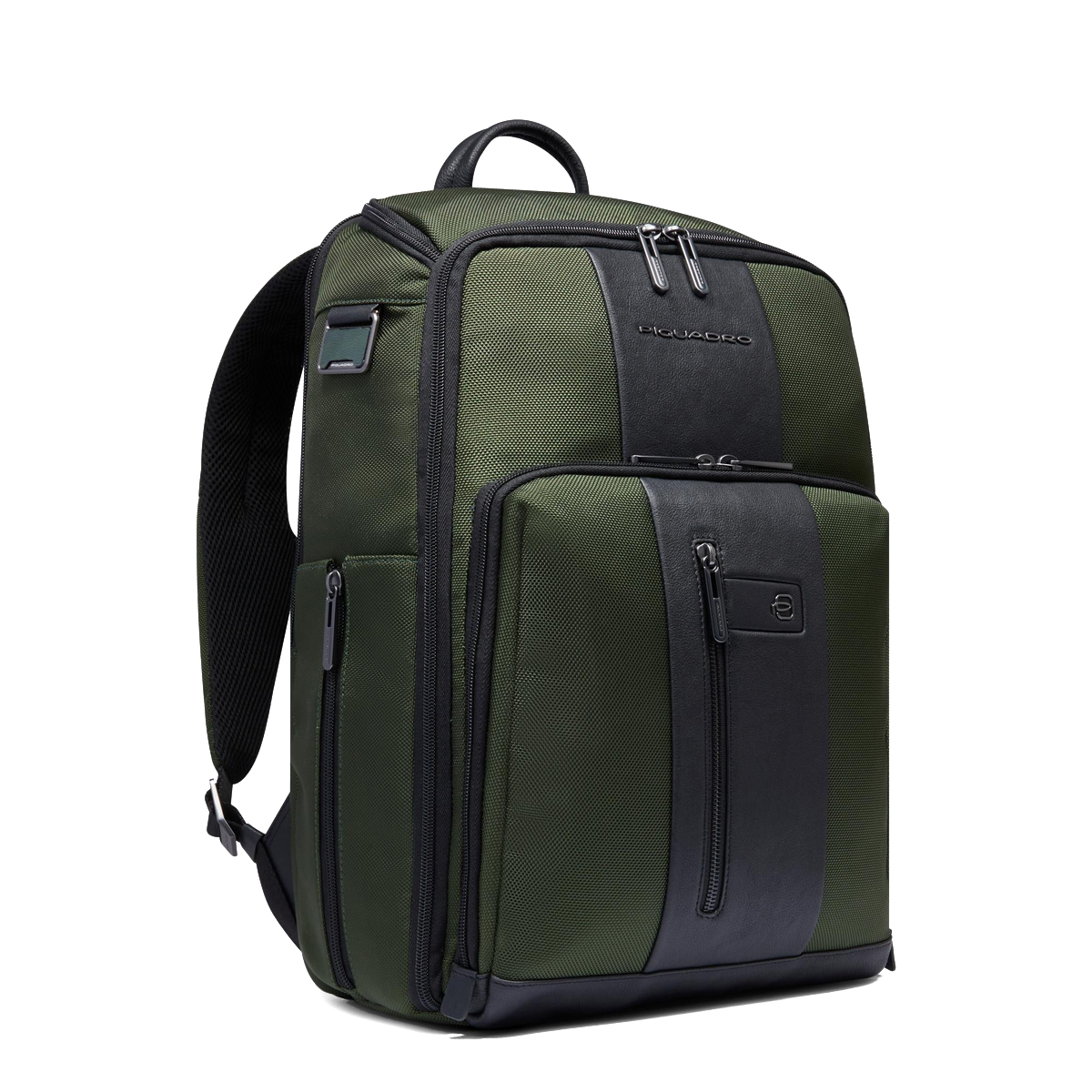Piquadro Travel Laptop Backpack Brief 15.6" Verde2 - 2 Piquadro Travel Laptop Backpack Brief 15.6" Verde2 - 2