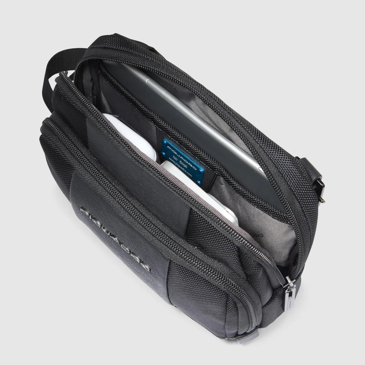 Piquadro Borsello orizzontale Brief Nero - 5