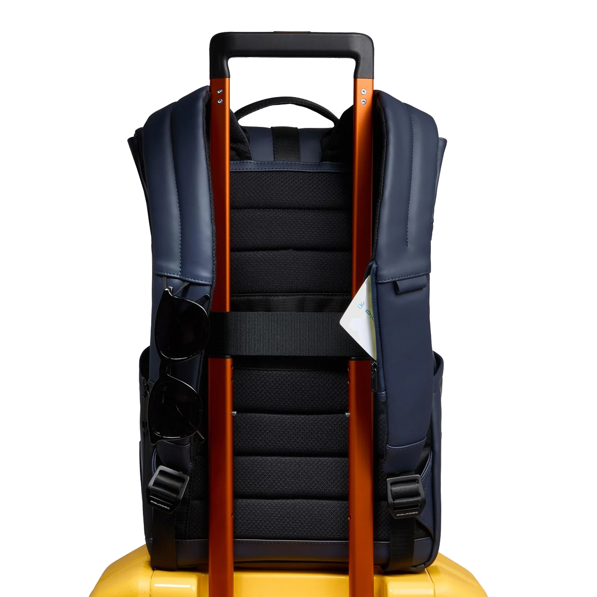 Piquadro Laptop Backpack 14" Corner 2.0 Blu - 3 Piquadro Laptop Backpack 14" Corner 2.0 Blu - 3