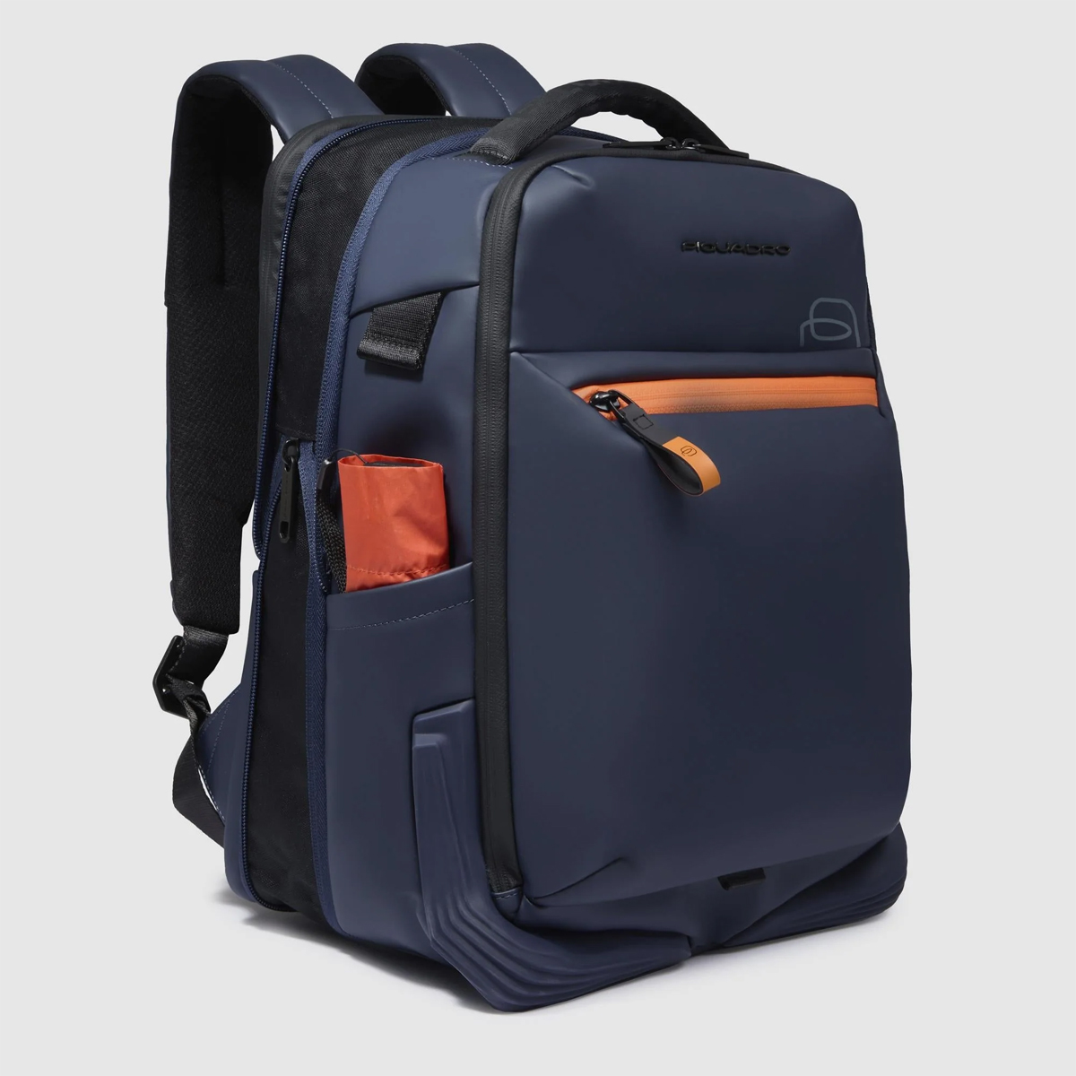 Piquadro Zaino Porta PC 14" Corner 2.0 Blu - 4 Piquadro Zaino Porta PC 14" Corner 2.0 Blu - 4