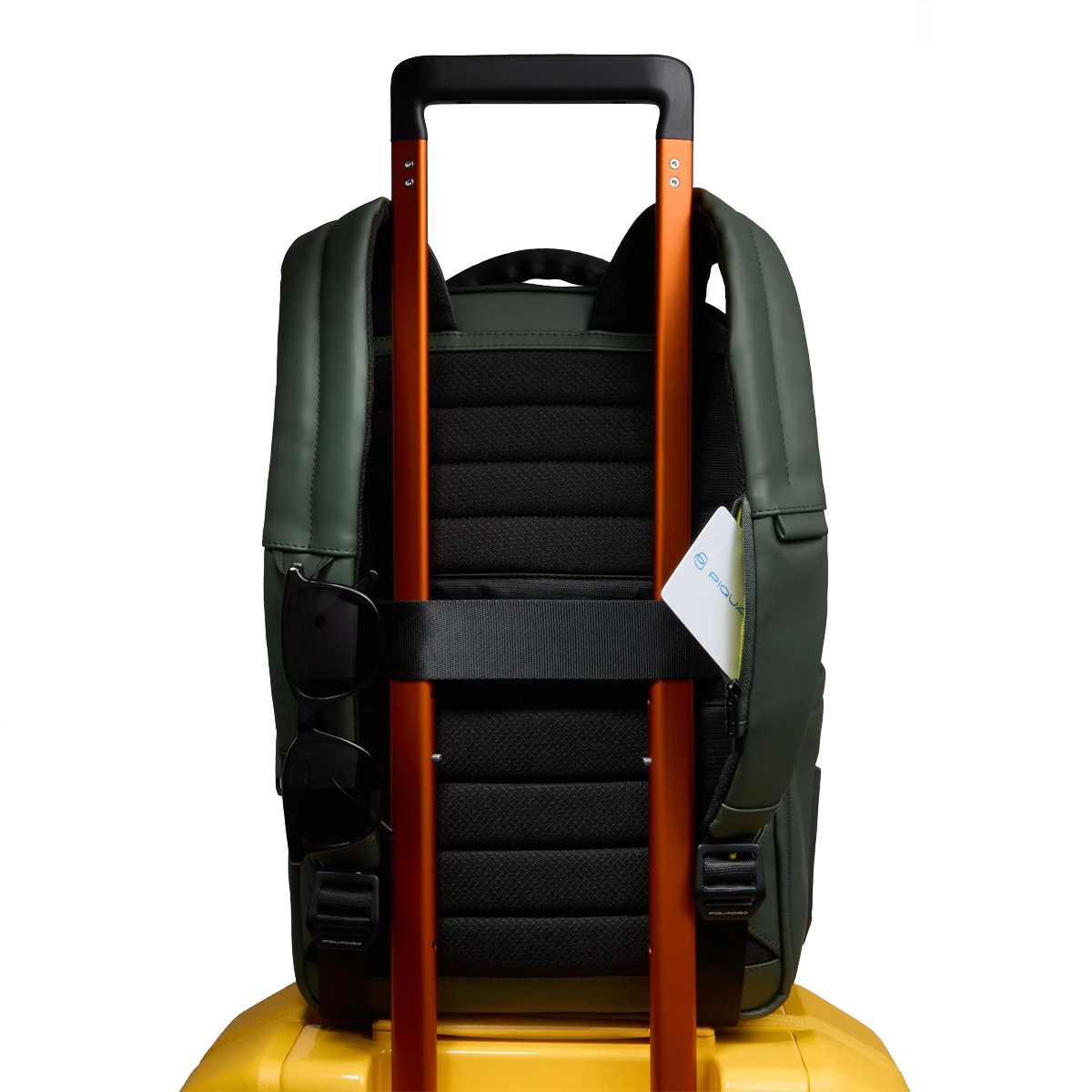 Piquadro Zaino Porta PC 14" Corner 2.0 Verde - 3 Piquadro Zaino Porta PC 14" Corner 2.0 Verde - 3