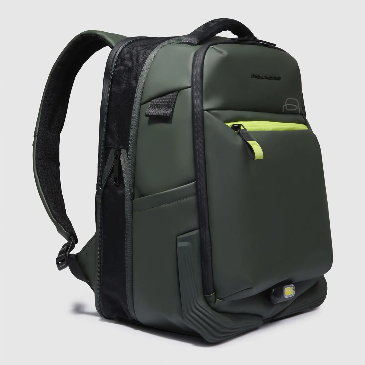 Piquadro Zaino Porta PC 14" Corner 2.0 Verde - 5 Piquadro Zaino Porta PC 14" Corner 2.0 Verde - 5