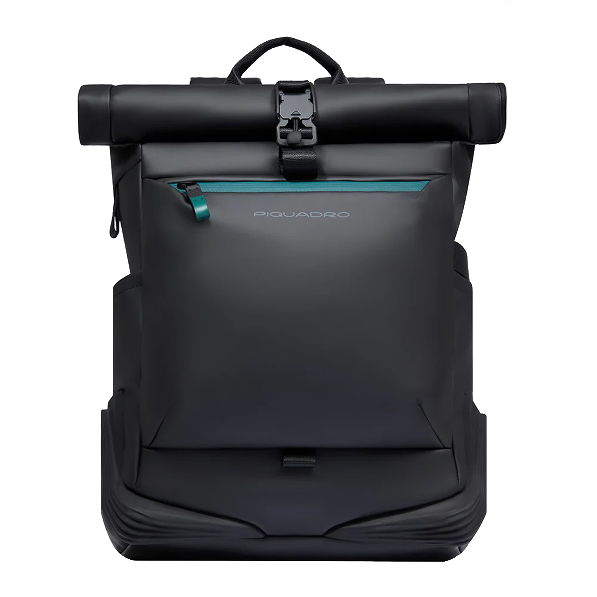 Piquadro Zaino Corner Roll-Top Porta PC 15.6" Nero - 1 Piquadro Zaino Corner Roll-Top Porta PC 15.6" Nero - 1