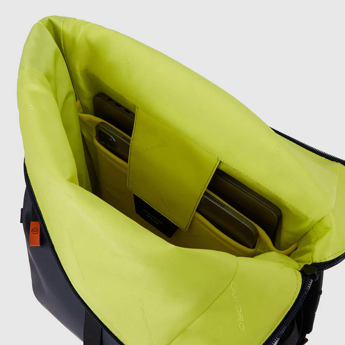 Piquadro Zaino Corner Roll-Top Porta PC 15.6" Nero - 5 Piquadro Zaino Corner Roll-Top Porta PC 15.6" Nero - 5