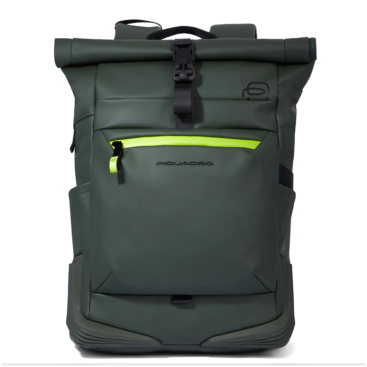Piquadro Zaino Corner Roll-Top Porta PC 15.6" Verde - 1 Piquadro Zaino Corner Roll-Top Porta PC 15.6" Verde - 1