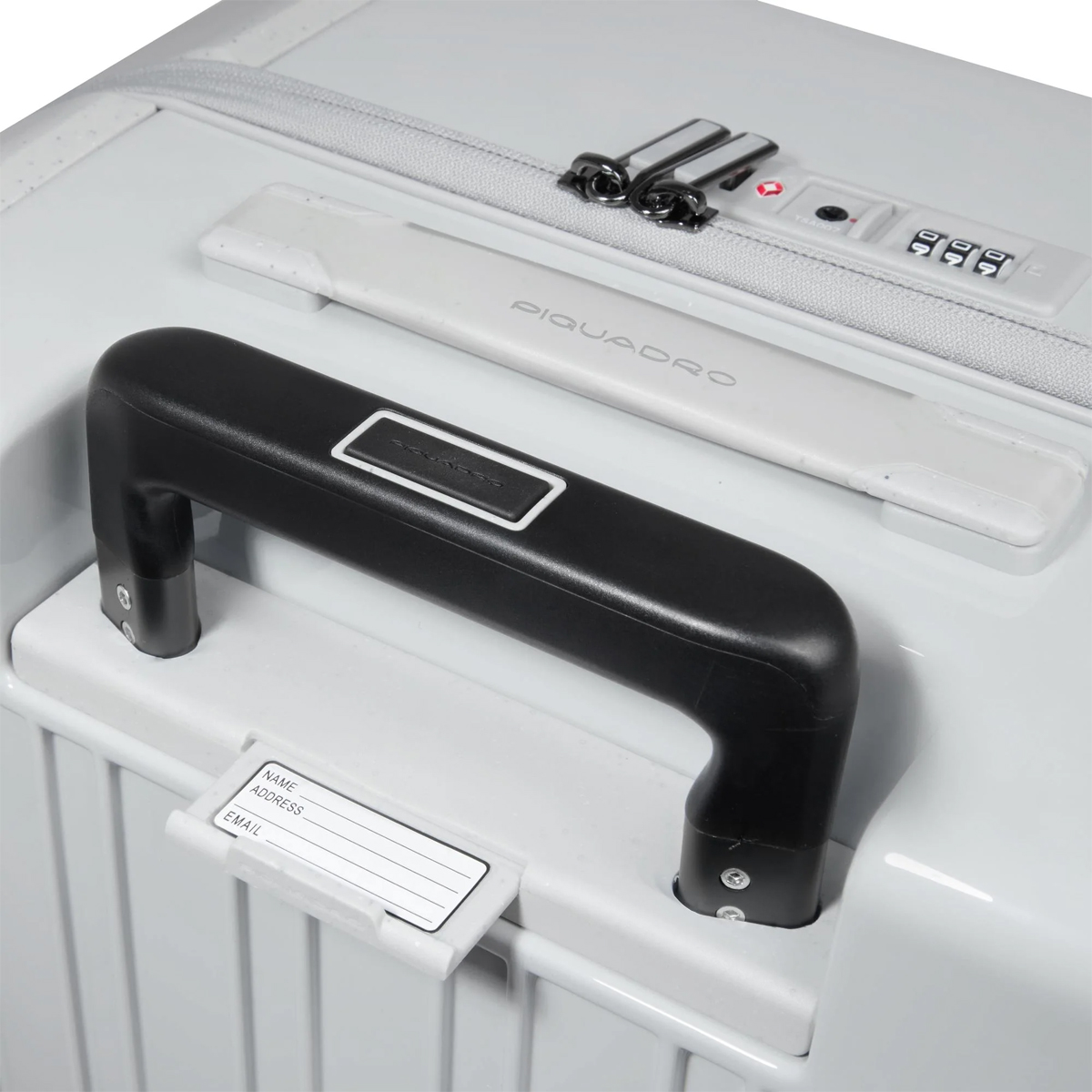 Piquadro Trolley Medio POP 69 cm Bianco - 4