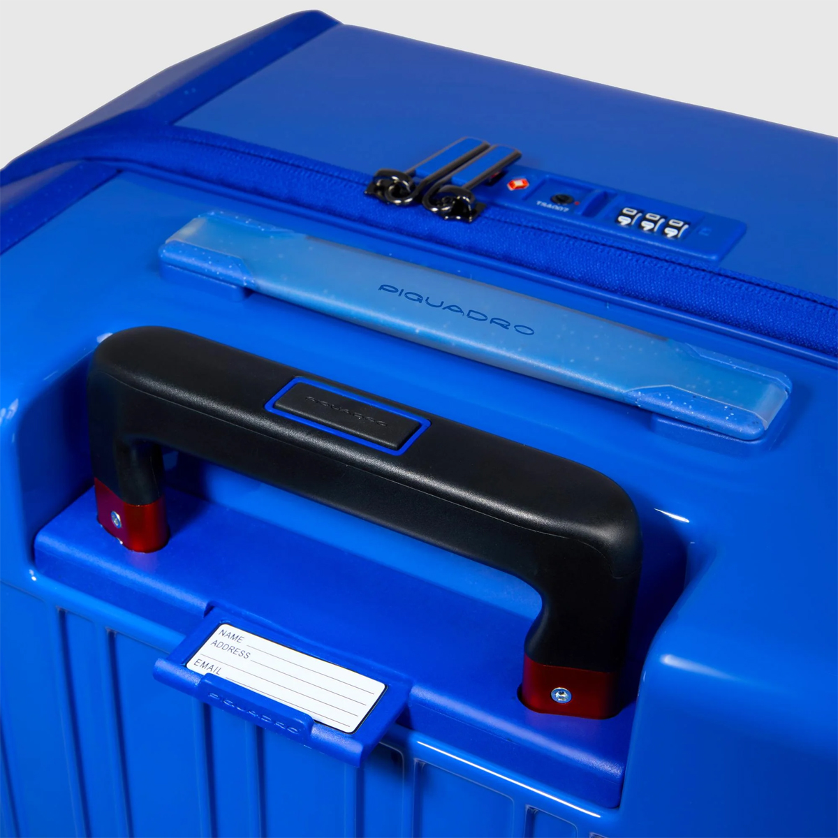 Piquadro Trolley Medio POP 69 cm Blu - 4