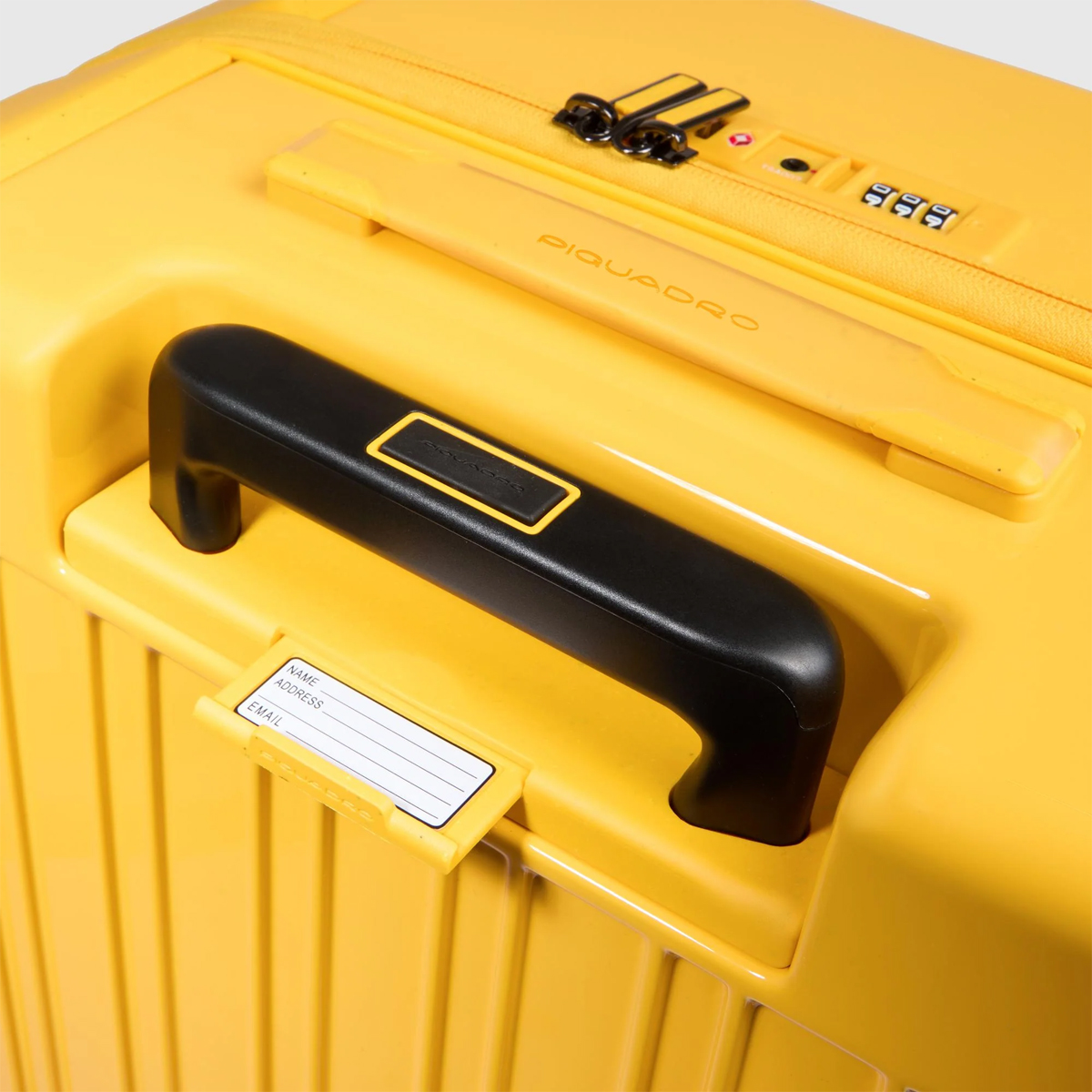 Piquadro Trolley Medio POP 69 cm Giallo - 4