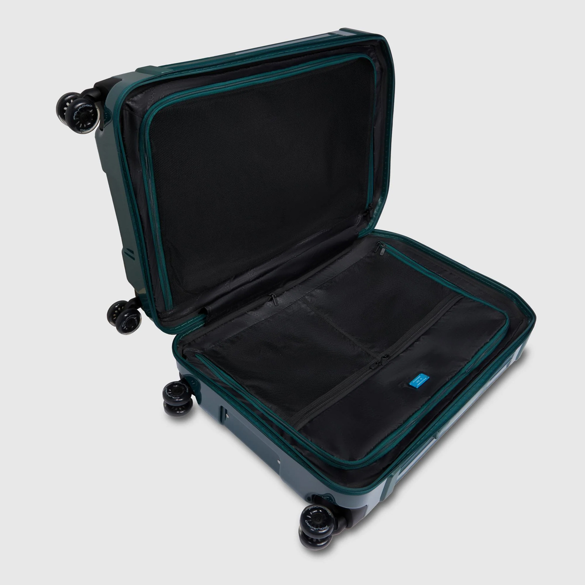 Piquadro Trolley Medio POP 69 cm Verde - 6