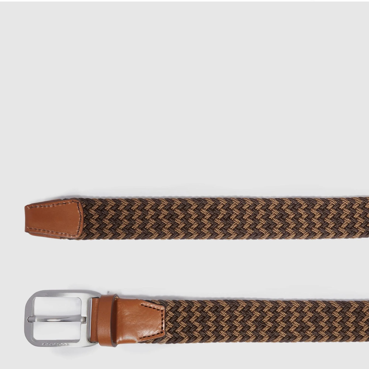 Piquadro Cintura intrecciata elastica Marrone Arancione - 2 Piquadro Cintura intrecciata elastica Marrone Arancione - 2