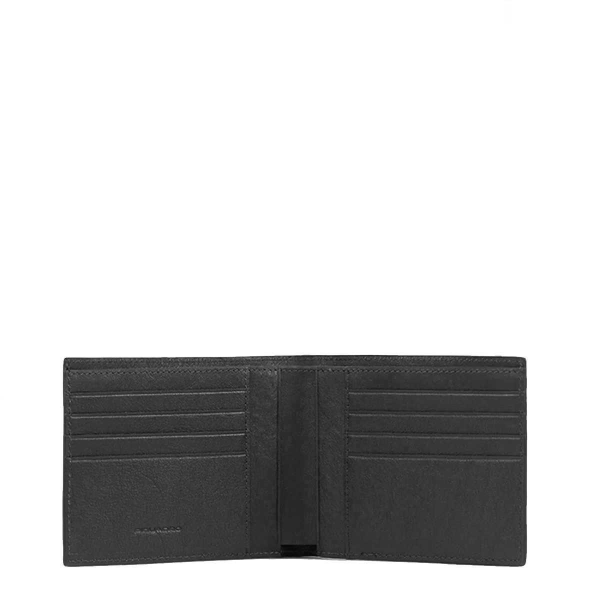 Piquadro Portafoglio 2 scomparti Black Square Nero - 2 Piquadro Portafoglio 2 scomparti Black Square Nero - 2