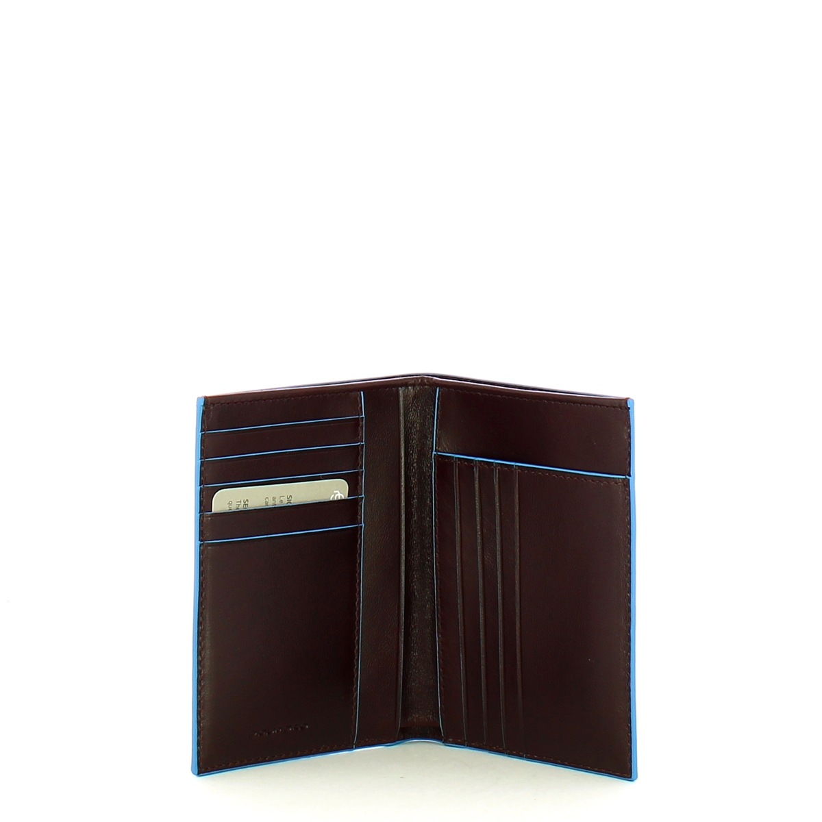 Piquadro Portafoglio uomo verticale Blue Square Mogano - 3 Piquadro Portafoglio uomo verticale Blue Square Mogano - 3