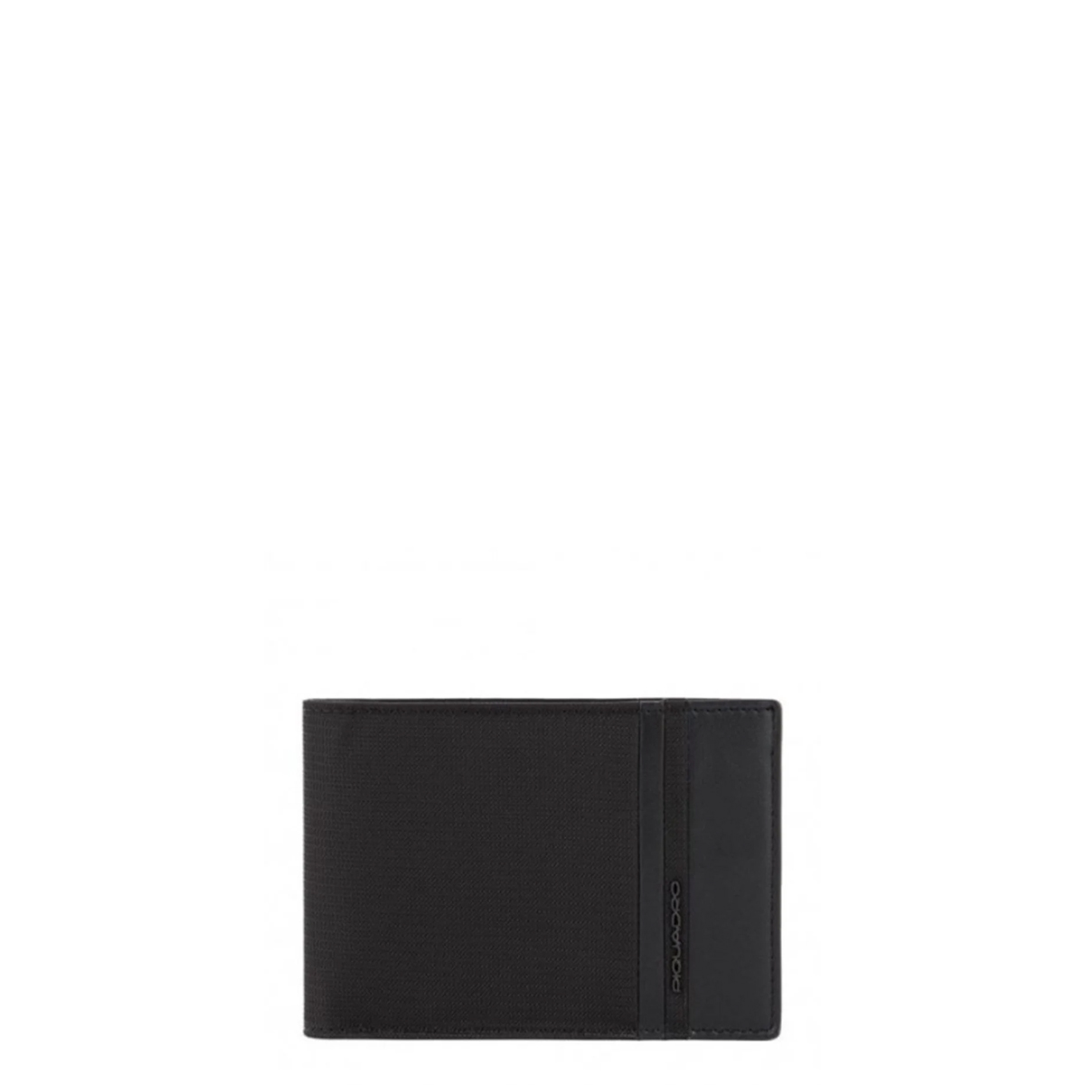 Piquadro Portafoglio con portamonete RFID Woody Nero - 1 Piquadro Portafoglio con portamonete RFID Woody Nero - 1