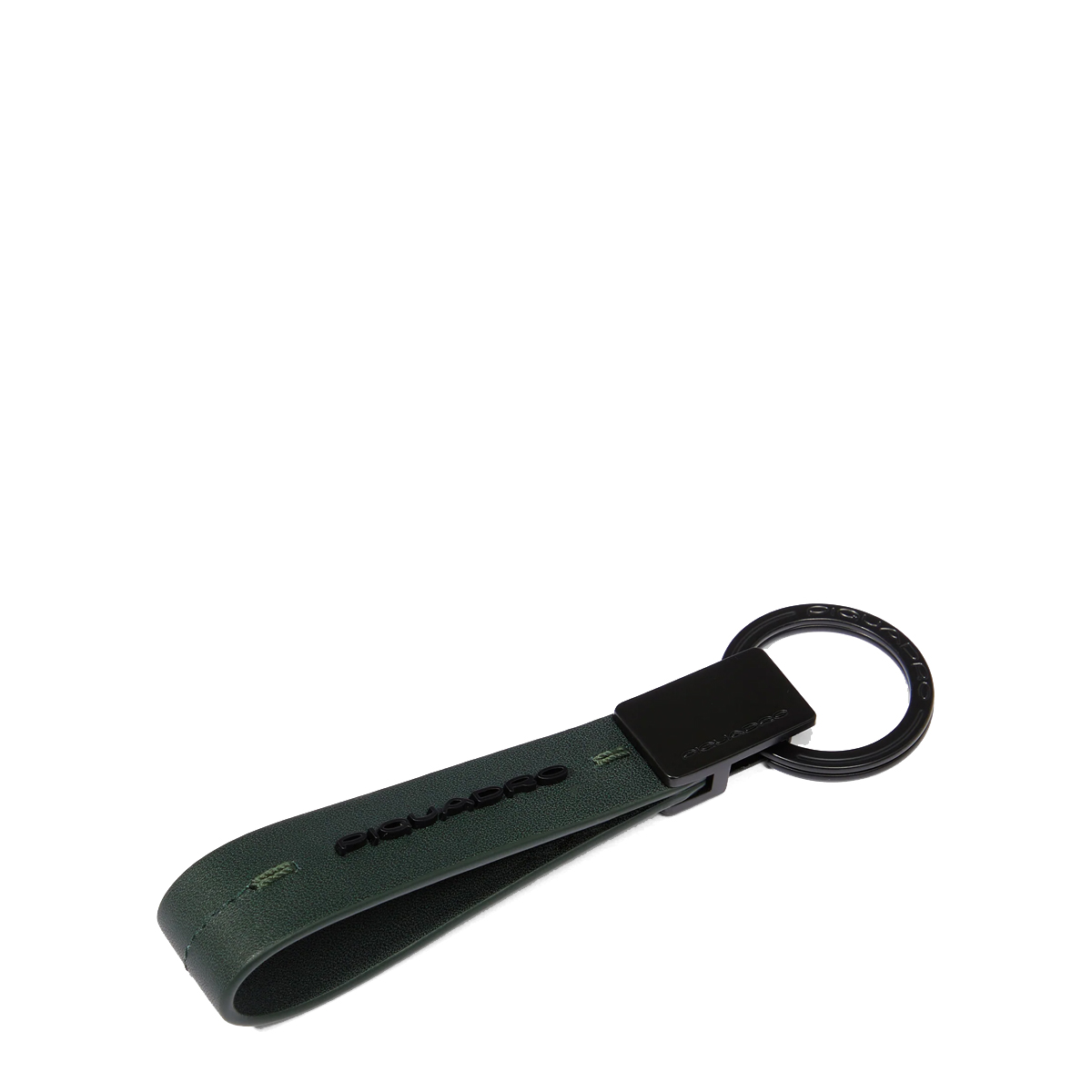 Piquadro Portachiavi con anello Verde - 1 Piquadro Portachiavi con anello Verde - 1