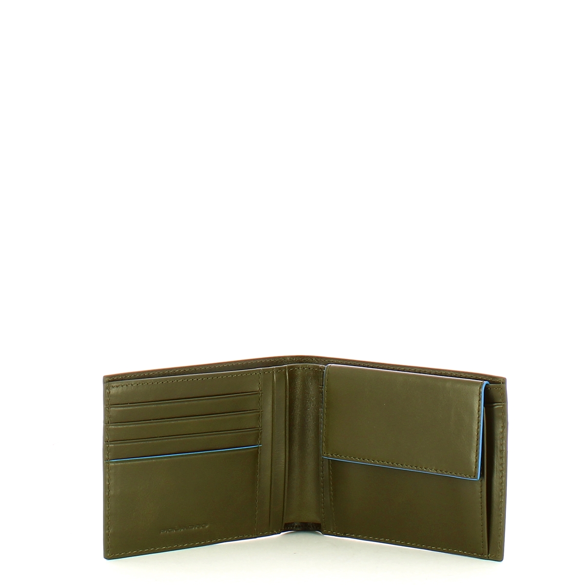 Piquadro Portafoglio RFID con portamonete B2 Revamp Verde Nero - 3 Piquadro Portafoglio RFID con portamonete B2 Revamp Verde Nero - 3