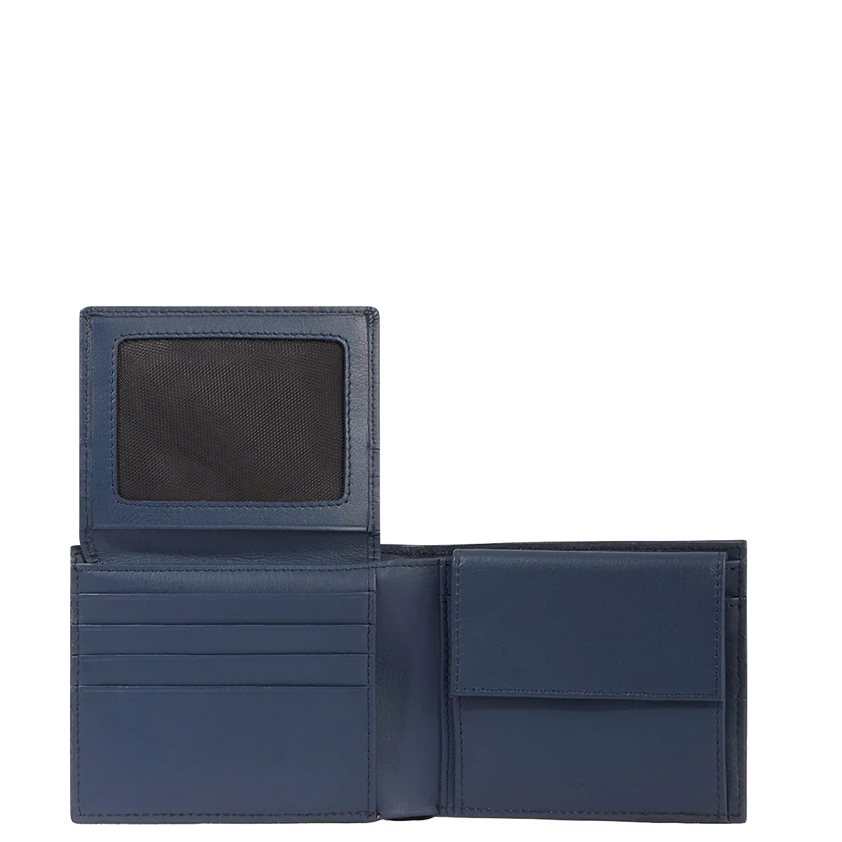 Piquadro Portafoglio con porta documenti RFID Blu - 4 Piquadro Portafoglio con porta documenti RFID Blu - 4