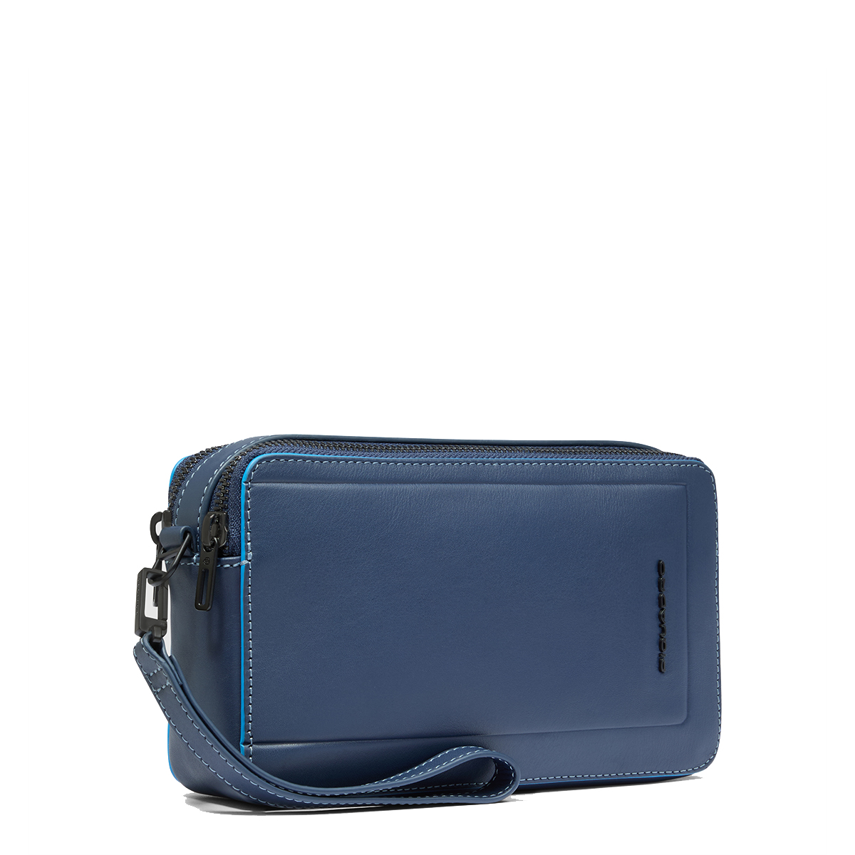 Piquadro Pochette Uomo Blue Square Blu - 2 Piquadro Pochette Uomo Blue Square Blu - 2