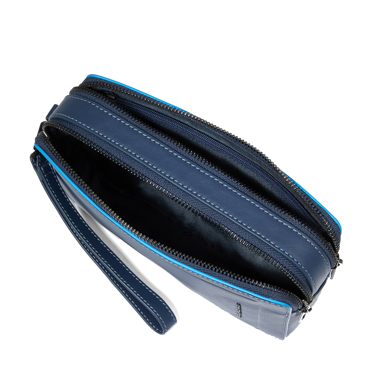 Piquadro Pochette Uomo Blue Square Blu - 6 Piquadro Pochette Uomo Blue Square Blu - 6