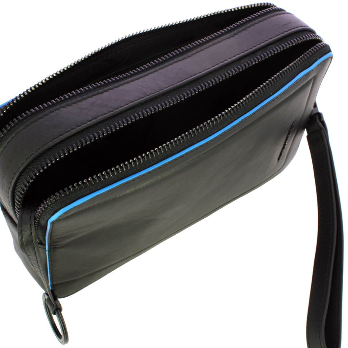 Piquadro Pochette Uomo Blue Square Nero - 4 Piquadro Pochette Uomo Blue Square Nero - 4