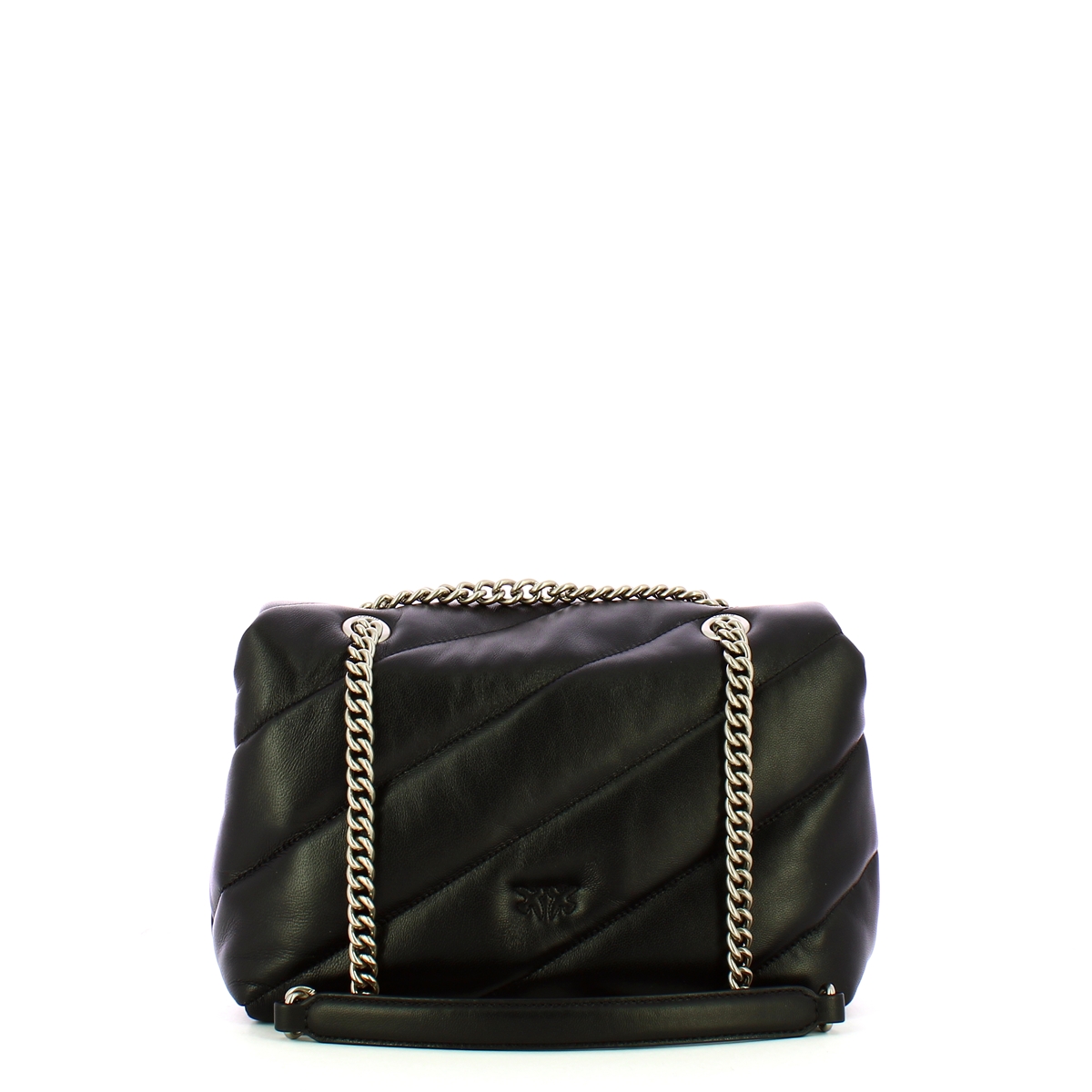Pinko Borsa a tracolla Love Puff Nero Old Silver - 3 Pinko Borsa a tracolla Love Puff Nero Old Silver - 3