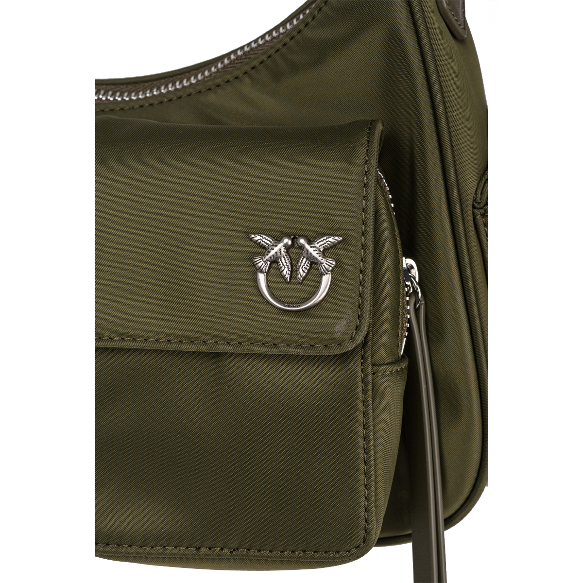 Pinko Borsa a spalla Cargo Piantagione Shiny Nickel - 4 Pinko Borsa a spalla Cargo Piantagione Shiny Nickel - 4