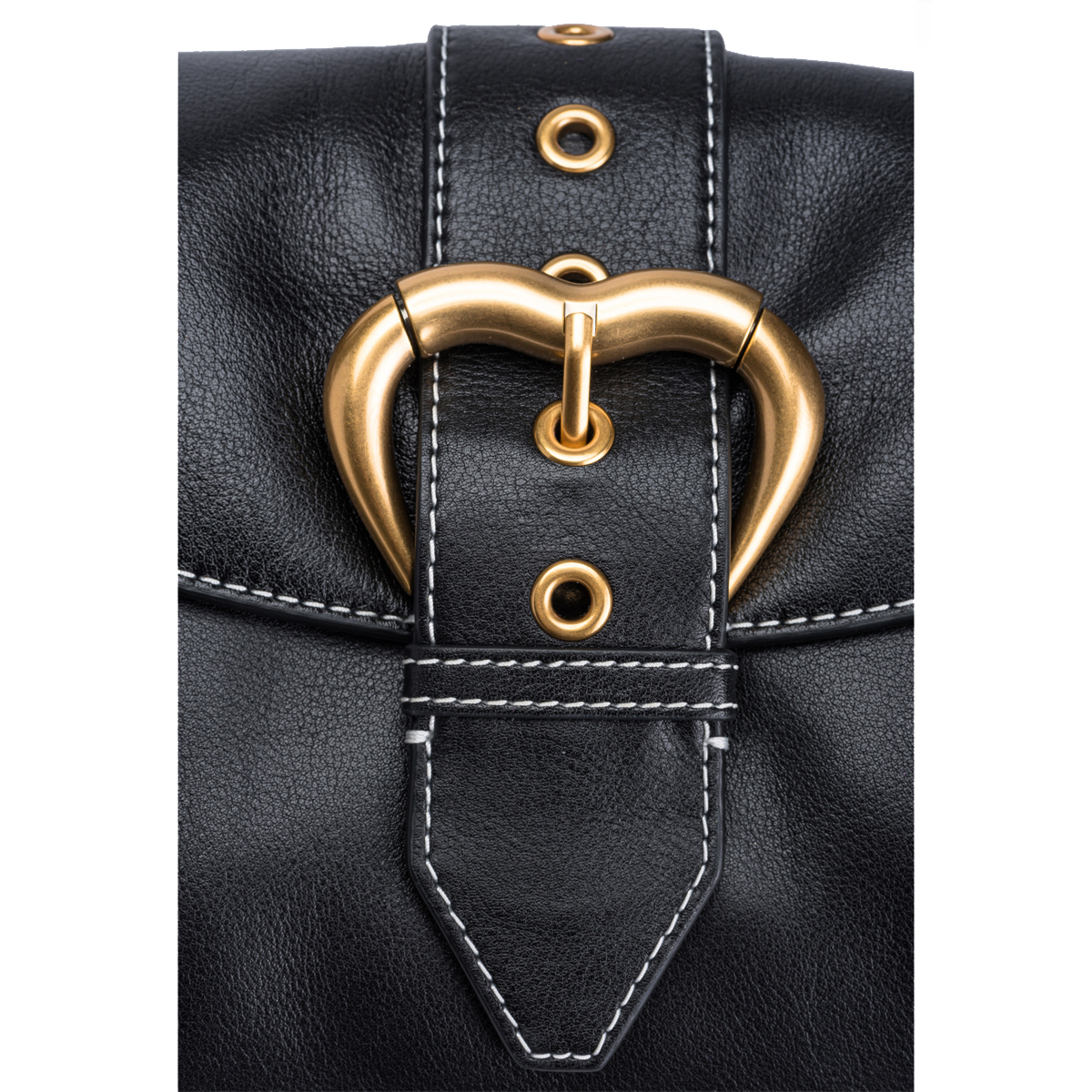 Pinko Borsa a spalla Jolene Classic Nero Antique Gold - 5 Pinko Borsa a spalla Jolene Classic Nero Antique Gold - 5