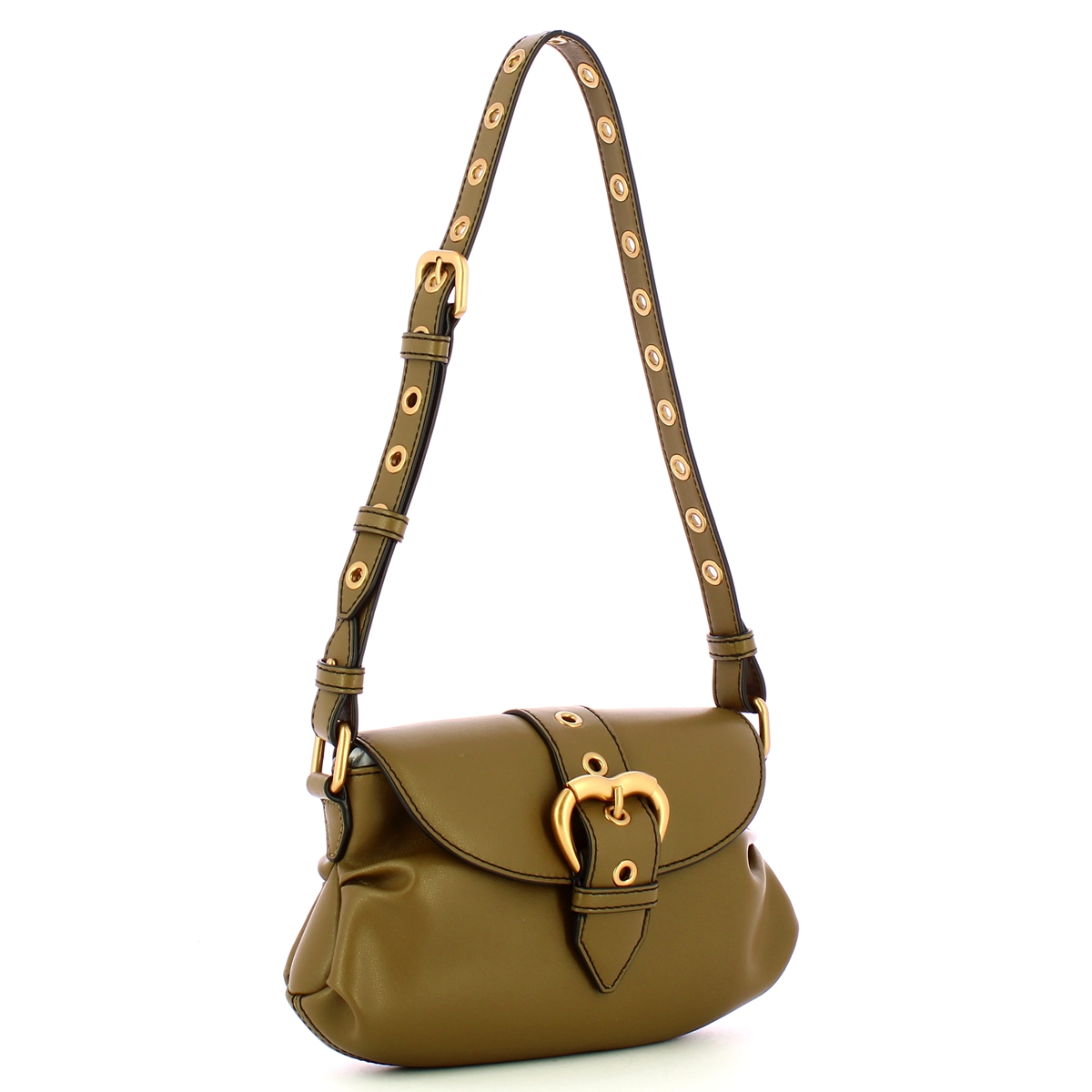 Pinko Borsa a spalla Jolene Mini Piantagione Antique Gold - 2 Pinko Borsa a spalla Jolene Mini Piantagione Antique Gold - 2