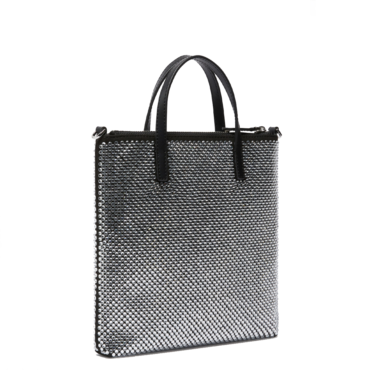 Pinko Mini Shopper Strass Jewel Nero Canna Di Fucile - 3 Pinko Mini Shopper Strass Jewel Nero Canna Di Fucile - 3