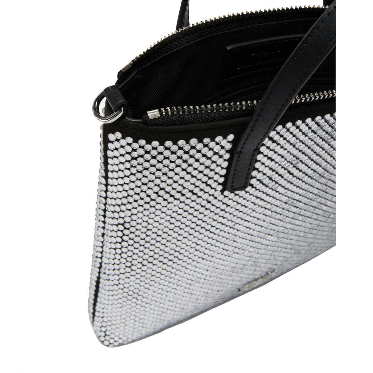 Pinko Mini Shopper Strass Jewel Nero Canna Di Fucile - 5 Pinko Mini Shopper Strass Jewel Nero Canna Di Fucile - 5