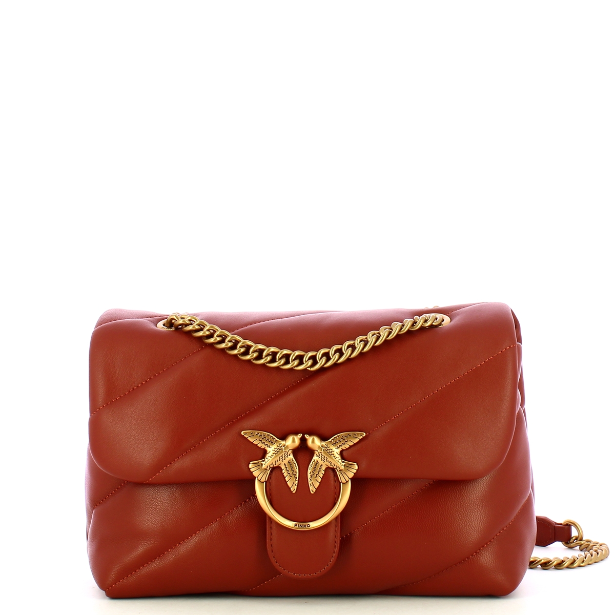 Pinko Borsa a tracolla Love Puff Arabo Antique Gold - 1 Pinko Borsa a tracolla Love Puff Arabo Antique Gold - 1