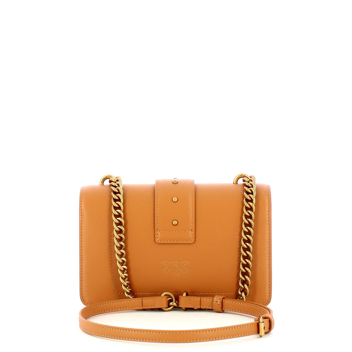 Pinko Mini Borsa a tracolla Love One Torrone Antique Gold - 3